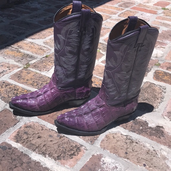 El Presidente Shoes - Crocodile all leather boots . brand: El Presidente